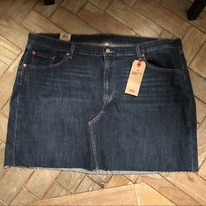Women’s Plus Size Levi’s Jean Skirt